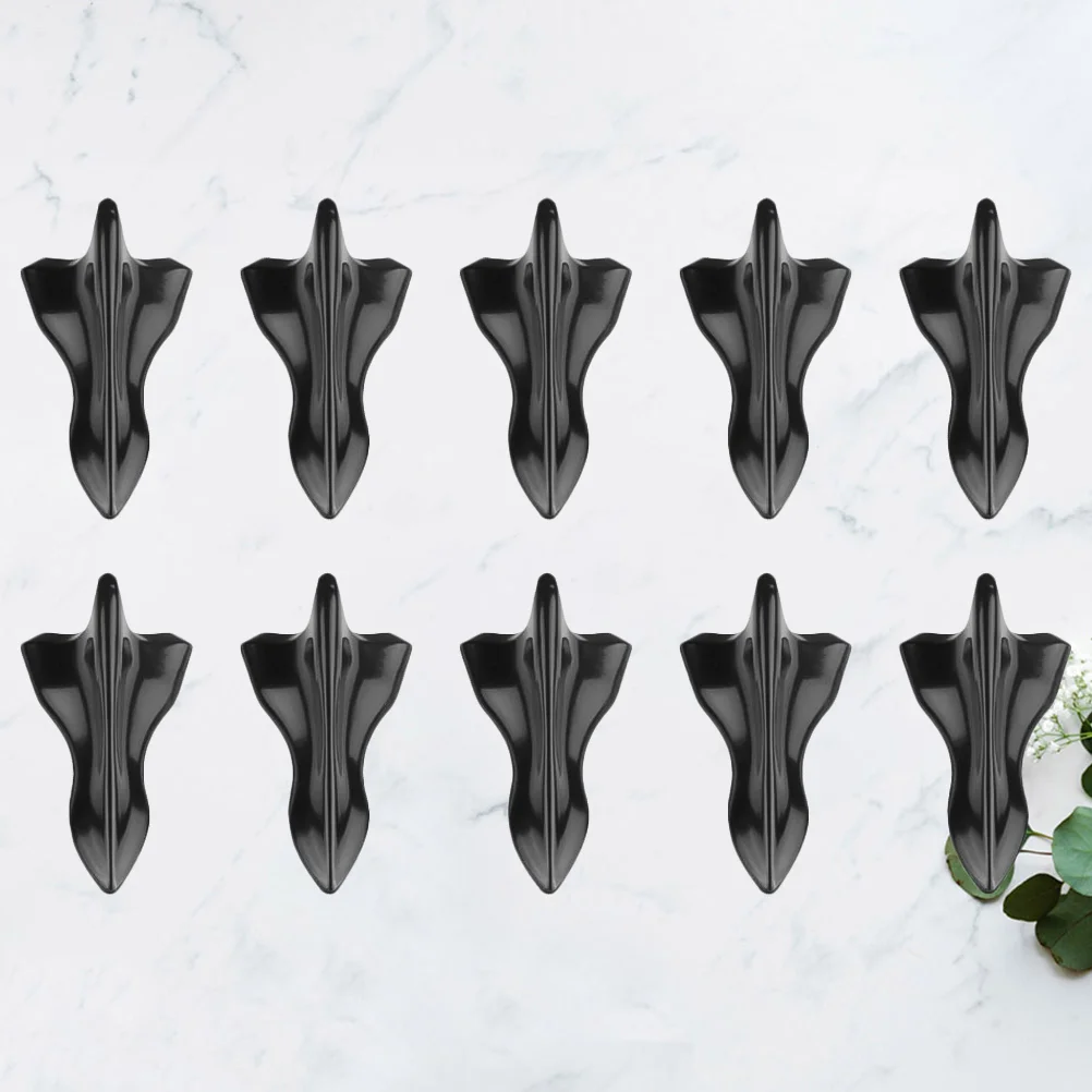 10 шт. автомобильный плавник акулий стиль крыша бампер карбоновые аксессуары для