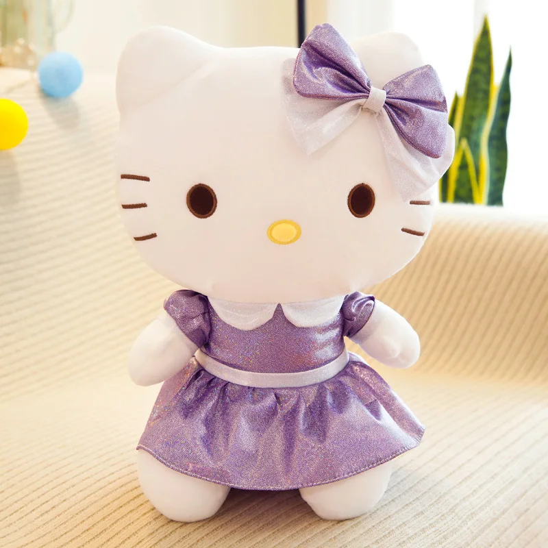 Новые плюшевая кавайная игрушка куклы Hello Kittyed милые мягкие игрушки для девочек
