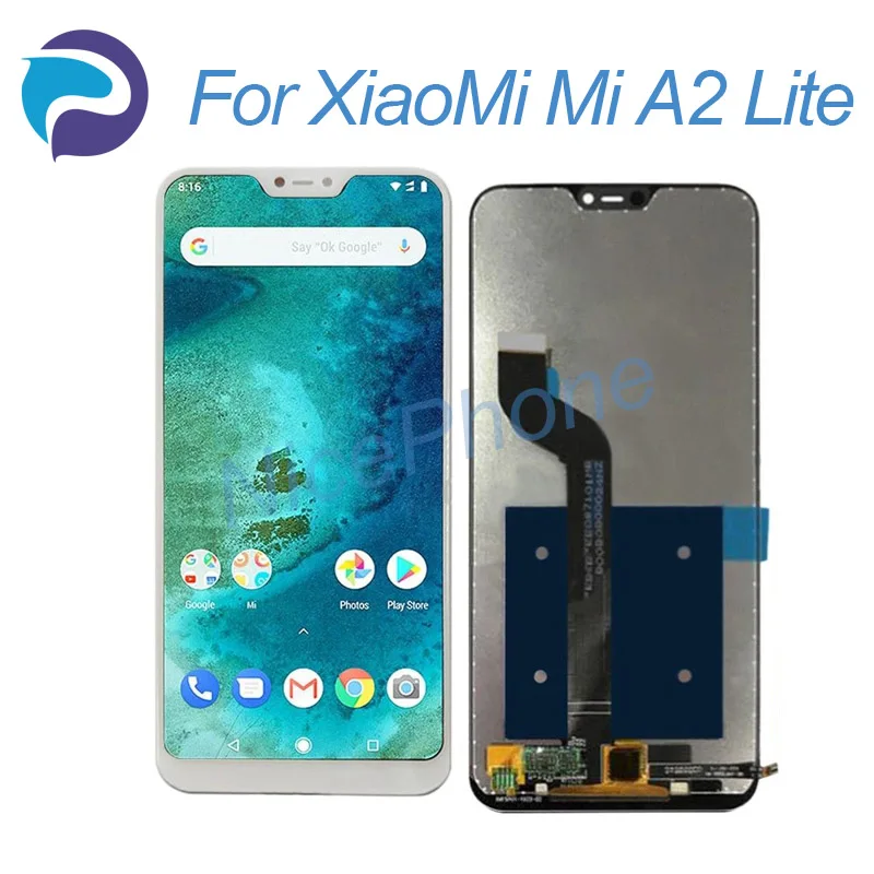 ЖК дисплей для Xiaomi Mi A2 Lite с сенсорным экраном и дигитайзером в сборе lite Pro Рамка