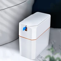 creative automatic packaging trash can household waterproof and odor resistant trash can kitchen trash can bathroom accessories