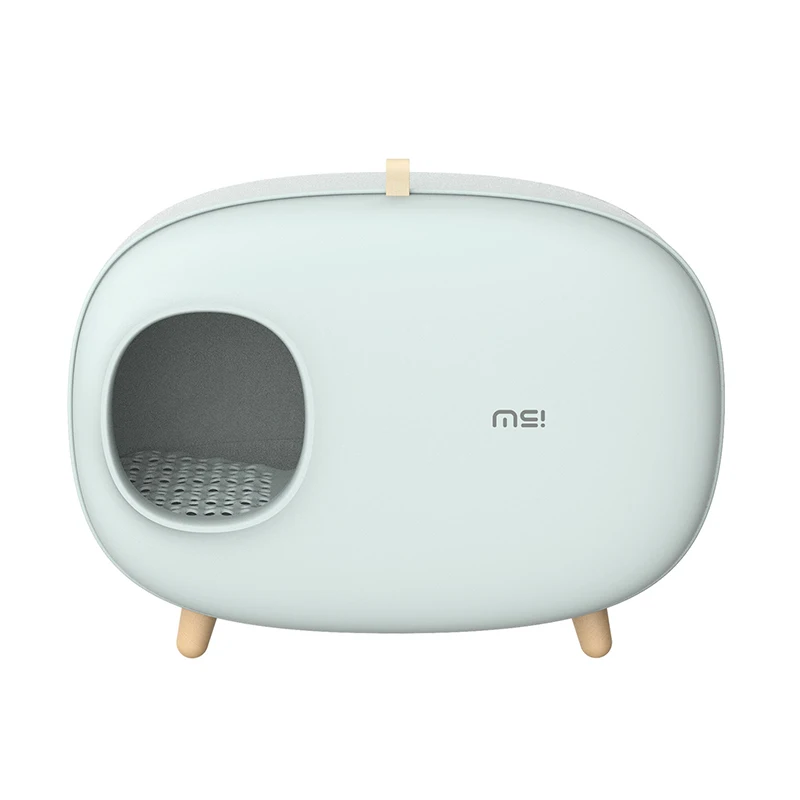 

Fully Enclosed Cat Litter Box Enclosure Cute Modern Cat Litter Box Sifting Pretty Caja De Arena Para Gato Cat Supplies BL50MBP