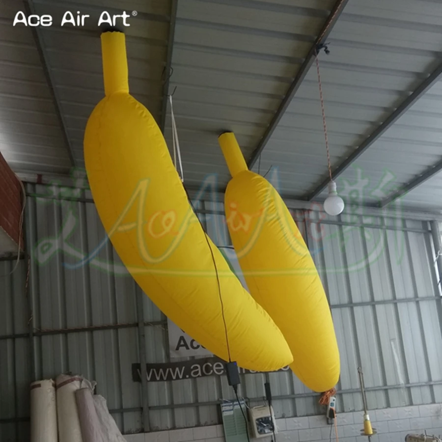 Потолочное подвесное украшение 2 шт. гигантская надувная модель банана