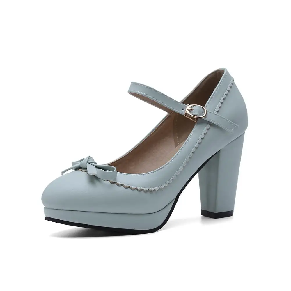 Женские туфли-лодочки с круглым носком Разноцветные туфли на высоком каблуке