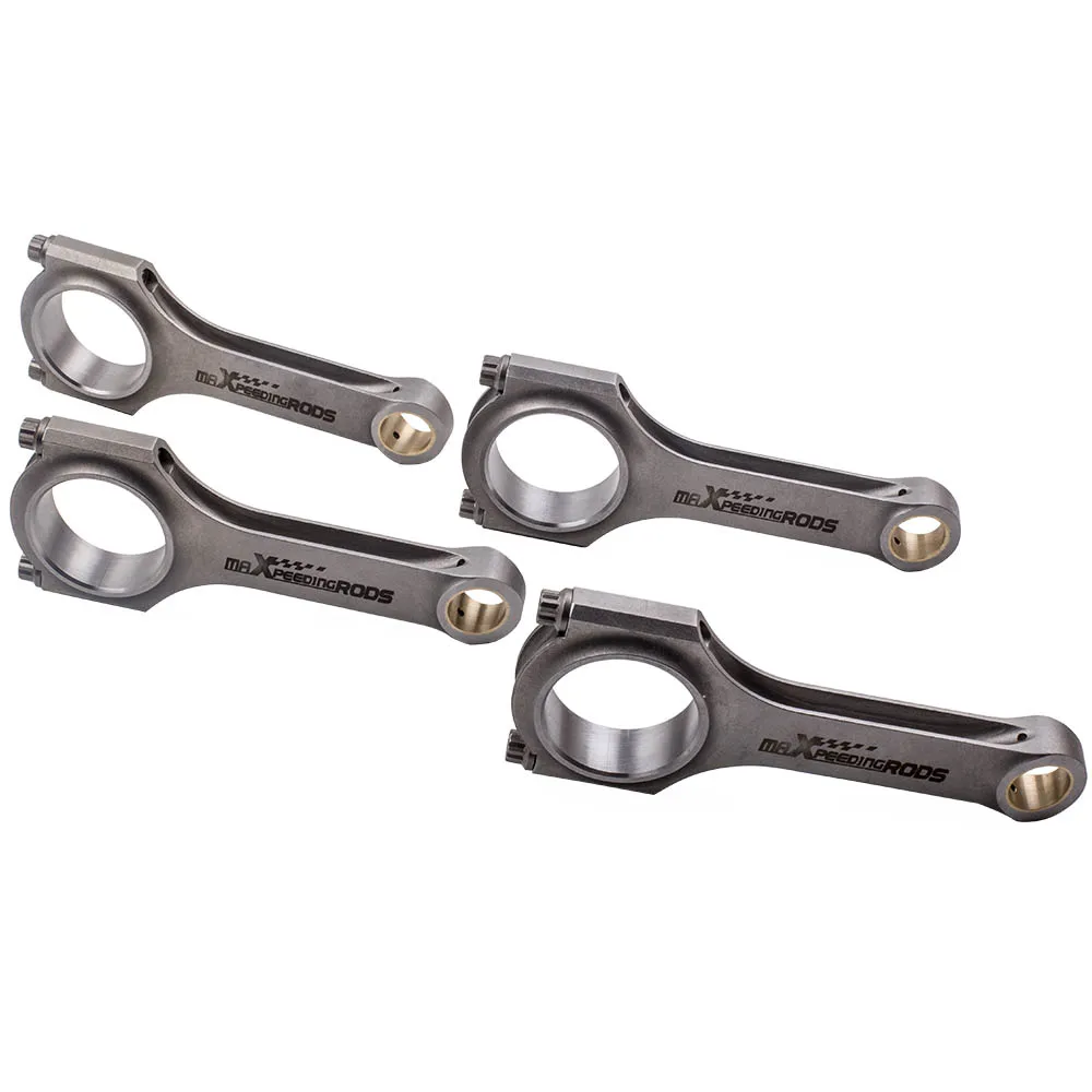 

4x H Beam Conrods for Opel Vauxhall Corsa VXR 1.6 Turbo 16V Z16LET Z16LEL Z16LER Conrod Bielle Pleuel Shot Peened Floating