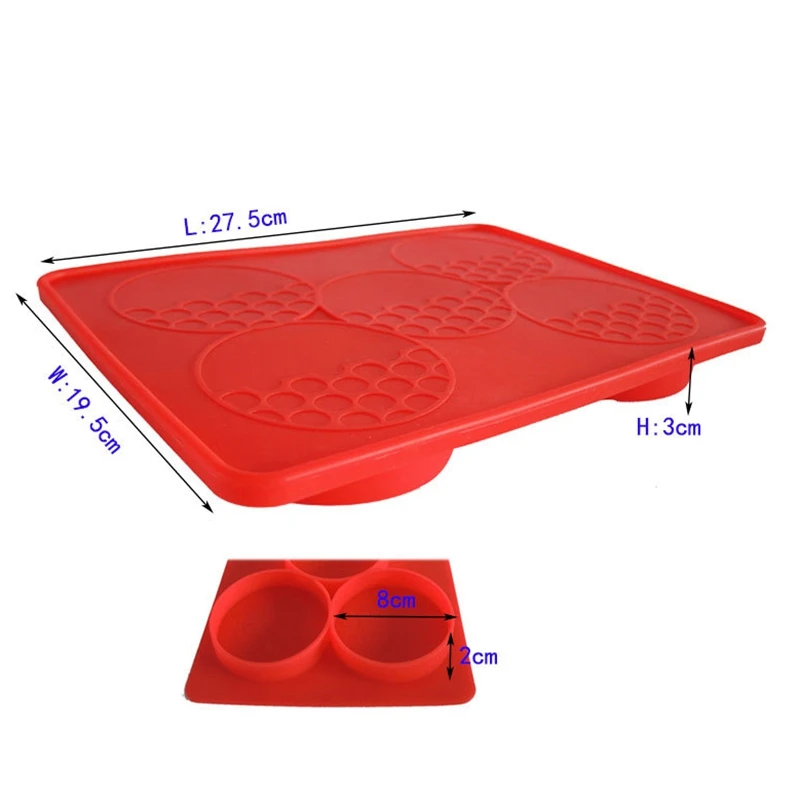 

Silicone Baking Square Burger Mould Manual Hamburger Forms Press Burger Patties Maker Press Hamburger Mold Grill