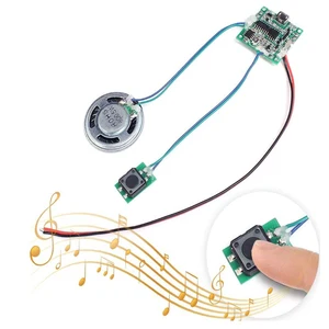 Звуковой голосовой модуль Запись музыки Изменяемая громкость 8 м с регулировкой литиевой батареи зарядное устройство сменная схема