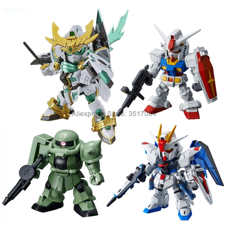 Японский оригинальный комплект модельных моделей BANDAI Gundam в сборе SDCS Q Ver. RX 78 2
