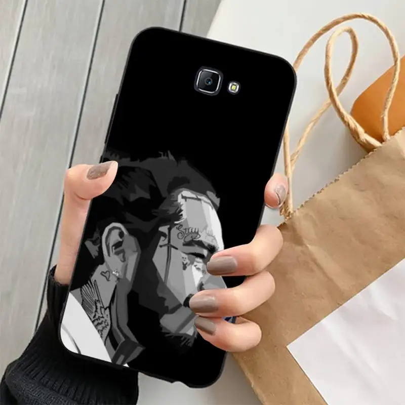 MaiYaCa Post Malone Beerbongs чехол для телефона Samsung J 4 5 6 7 8 prime plus 2018 2017 2016 J7 core | Мобильные