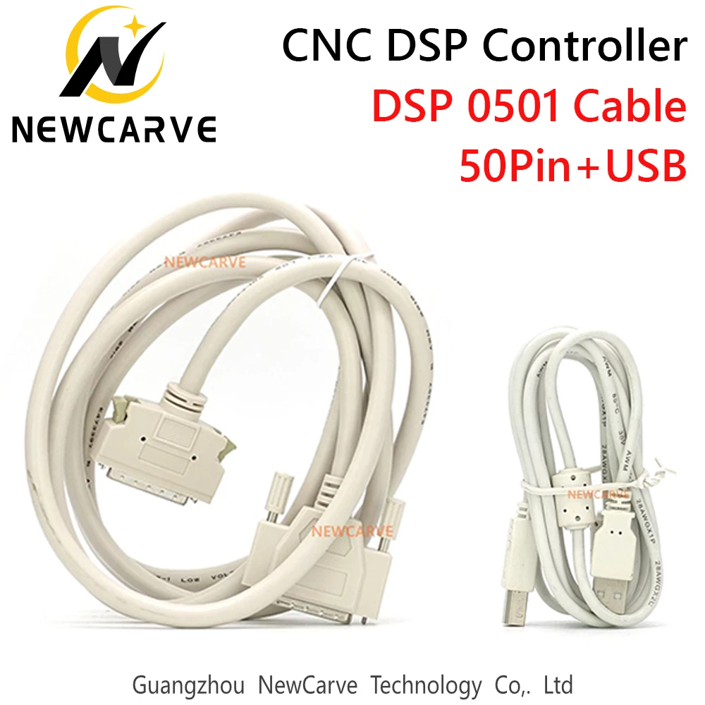 Кабель контроллера DSP0501 50Pin + USB кабель для 3 осевой системы управления фрезерным