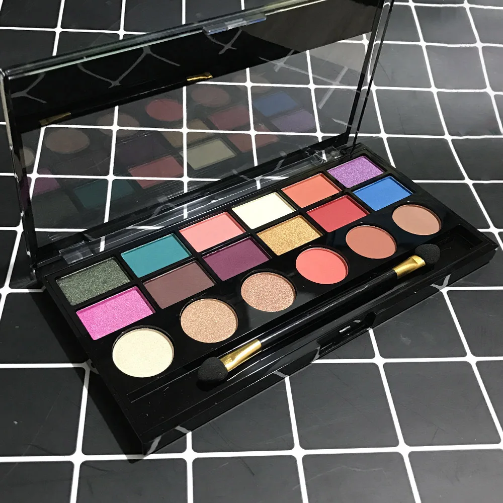 SANIYE 18 цветов Профессиональные Тени для век палитра макияжа красота