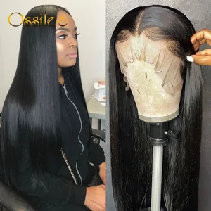 13x4/13x6 Straight Lace Front Human Hair Wigs 360 Frontal Wigs Remy Brazilian Human Hair Lace Wigs f