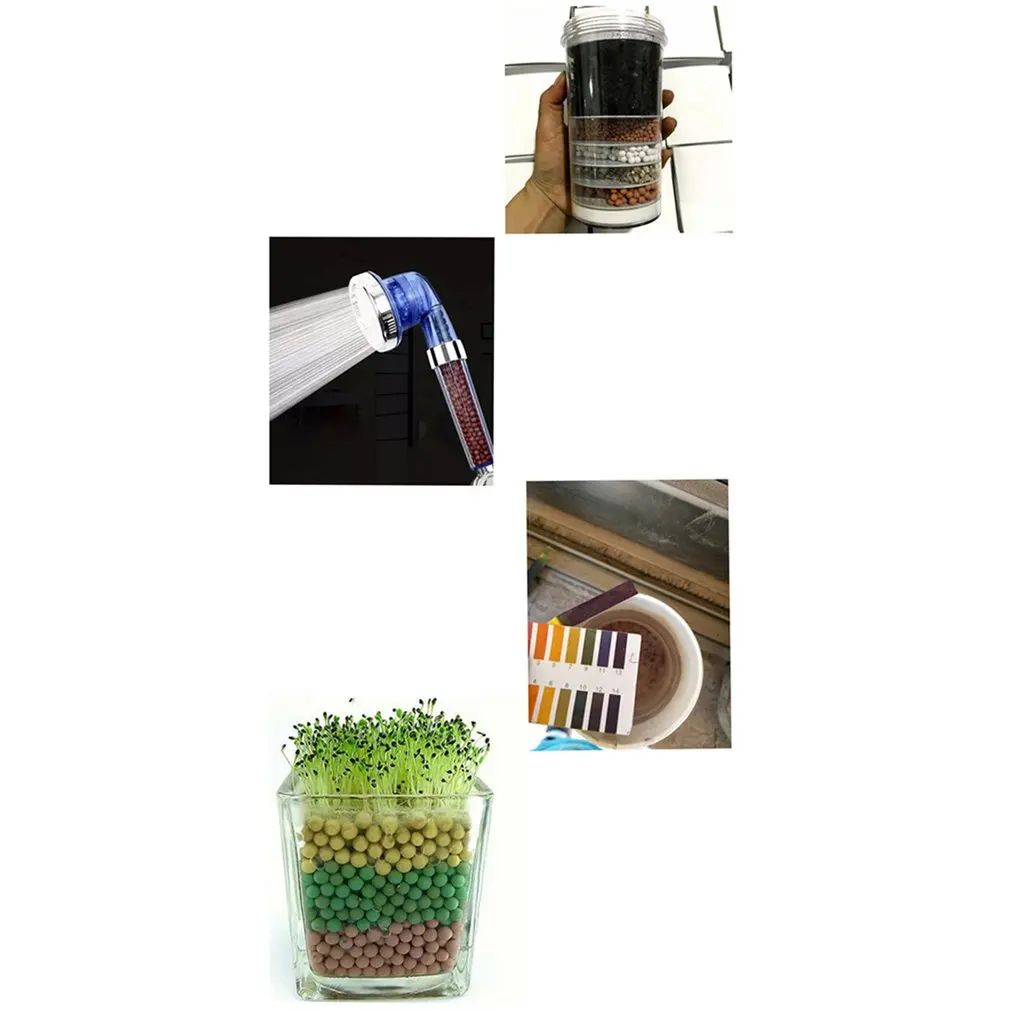 Здоровая отрицательная Ионная спа фильтрованная Регулируемая душевая головка с