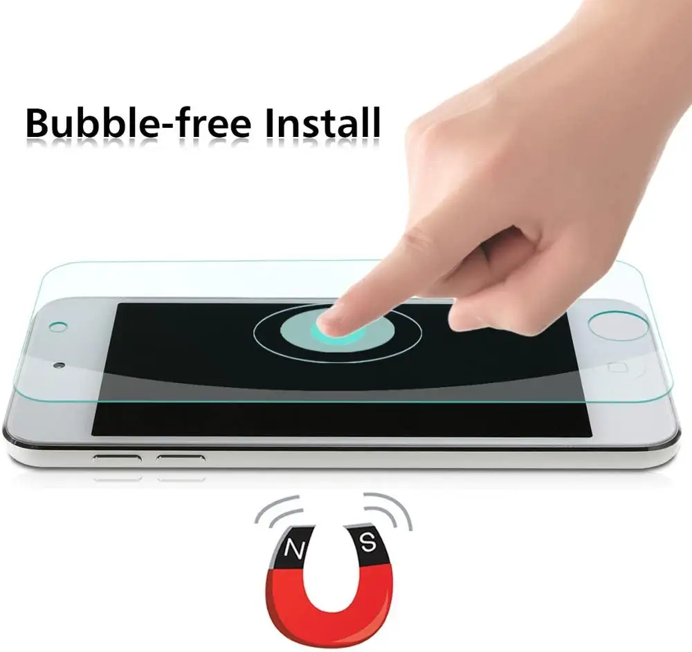Закаленное стекло для iPod Touch 5 6 7 2 шт. защита экрана 9h Защитная пленка Apple |