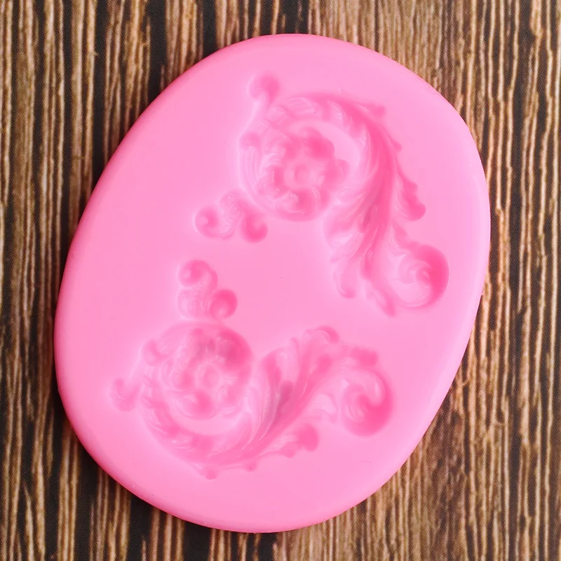 Силиконовые формы в виде листьев цветов |