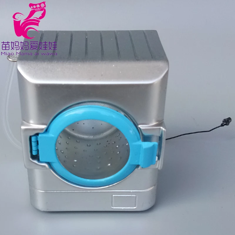 

mini washing machine Miniature Dollhouse playDoll Houes Toys for barbie,Blyth,1/6 bjd Doll accessories