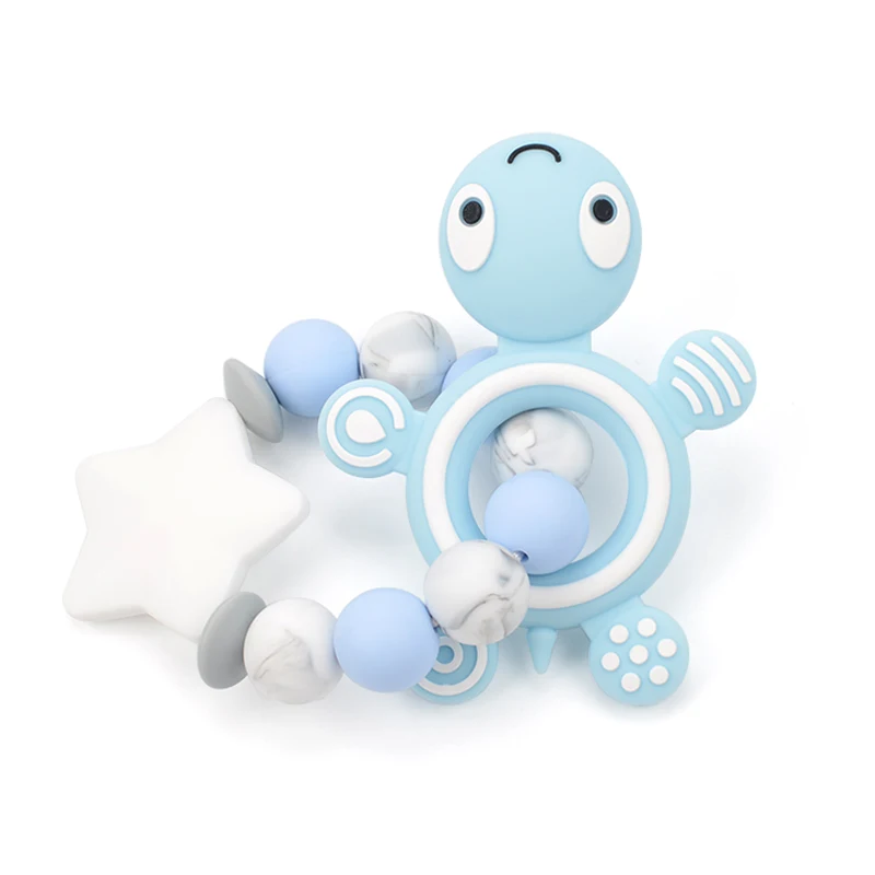 Новинка LOFCA 1 шт. браслет с черепахами ювелирный зубной прорезыватель для малышей