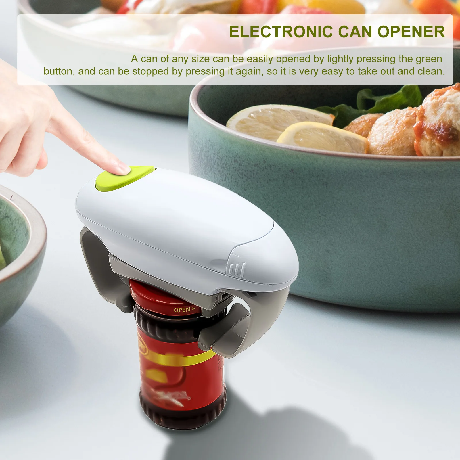 electric can opener automatic restaurant bottle opener battery operated handheld jar tin opener kitchen gadgets free global shipping