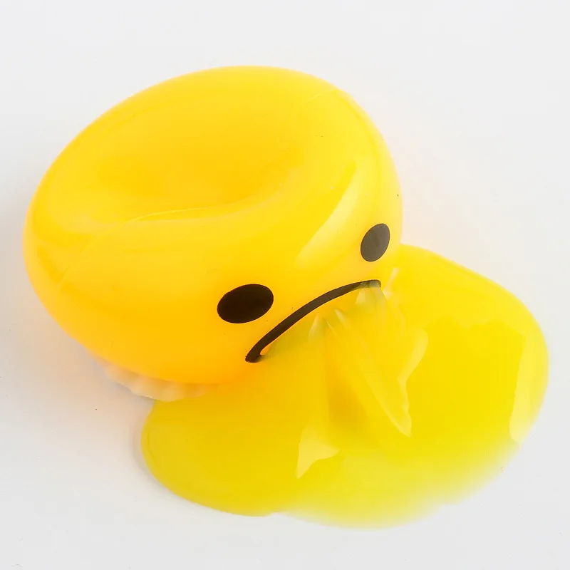 Желток желтка ленивый яйцо шутка игрушка шар сжимает Забавные игрушки