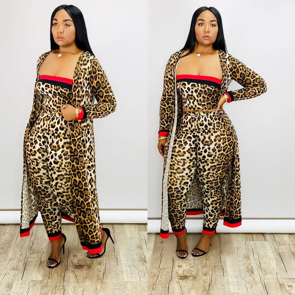 Весна 2019 новый модный Комплект из трех предметов в африканском стиле горячая