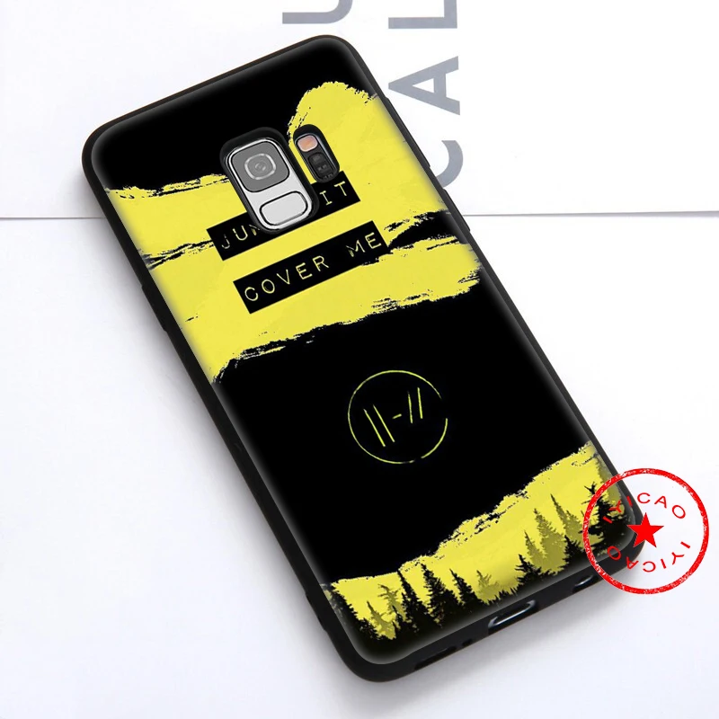 IYICAO 21 Twenty One Pilots Soft Case for Samsung Galaxy S10e S10 S9 S8 Note 8 9 10 Plus S6 S7 Edge TPU |