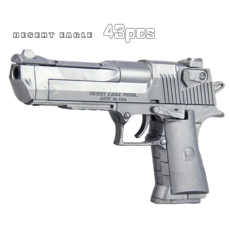 Детский конструктор Desert Eagle игрушечный пистолет серия оружия | Игрушки и хобби
