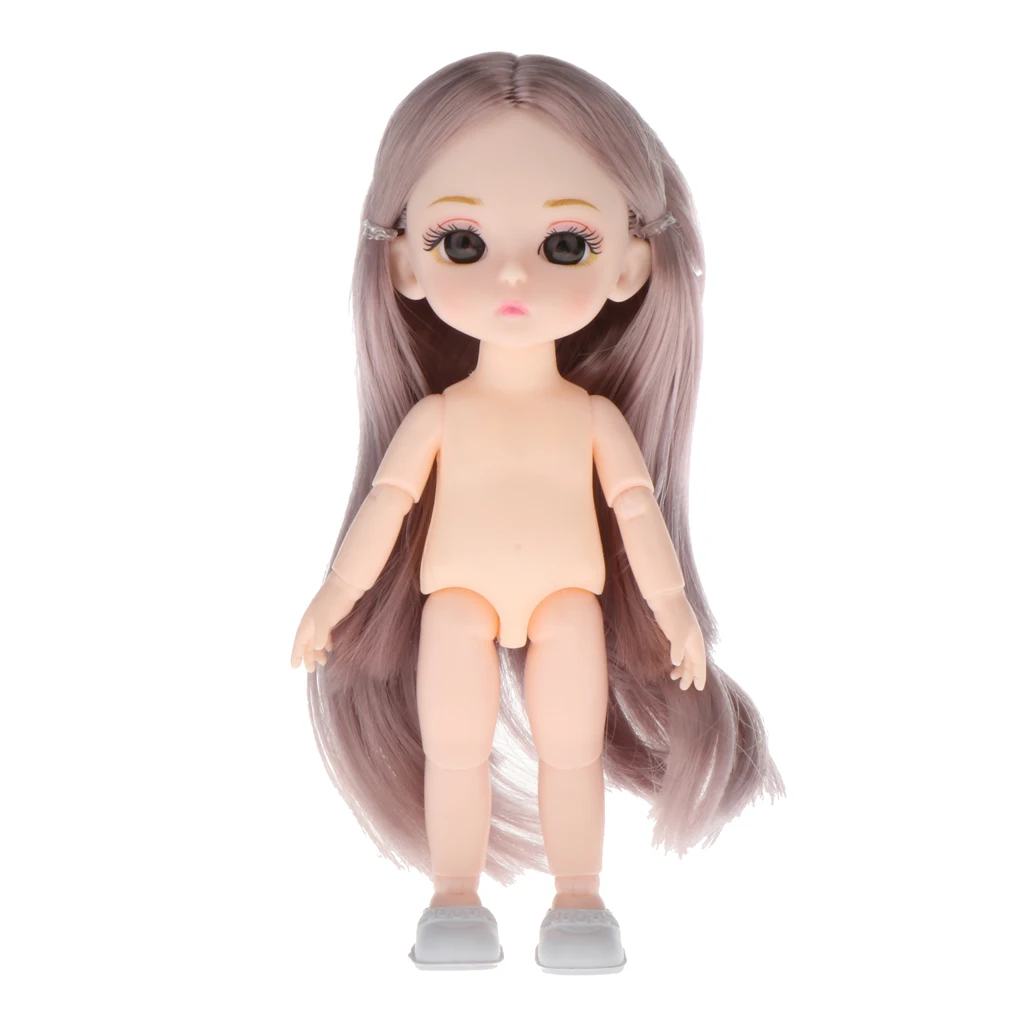 16 см 13 подвижных шарнирных кукол Mini BJD модные куклы для девочек игрушка с обувью