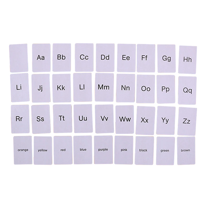 36 шт./компл. образовательная карточка для младенцев детская игра обучающая