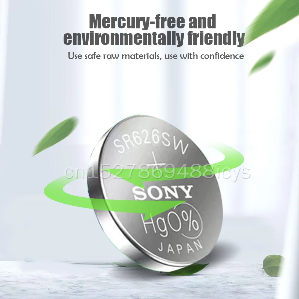 Кнопка для монет SONY 377 377A SR626SW AG4 SR626 LR66 LR626 AG 4 1 55 в оксид серебра 20 шт.|Часовые
