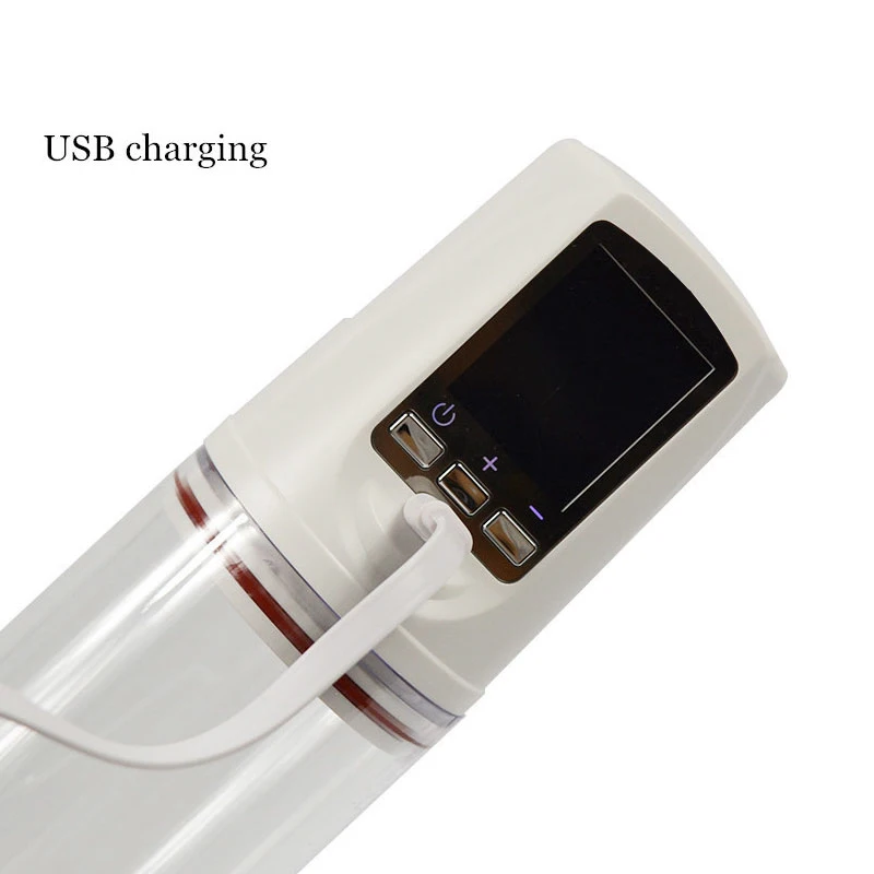 Электрический насос для пениса начинающих USB Перезаряжаемый автоматический