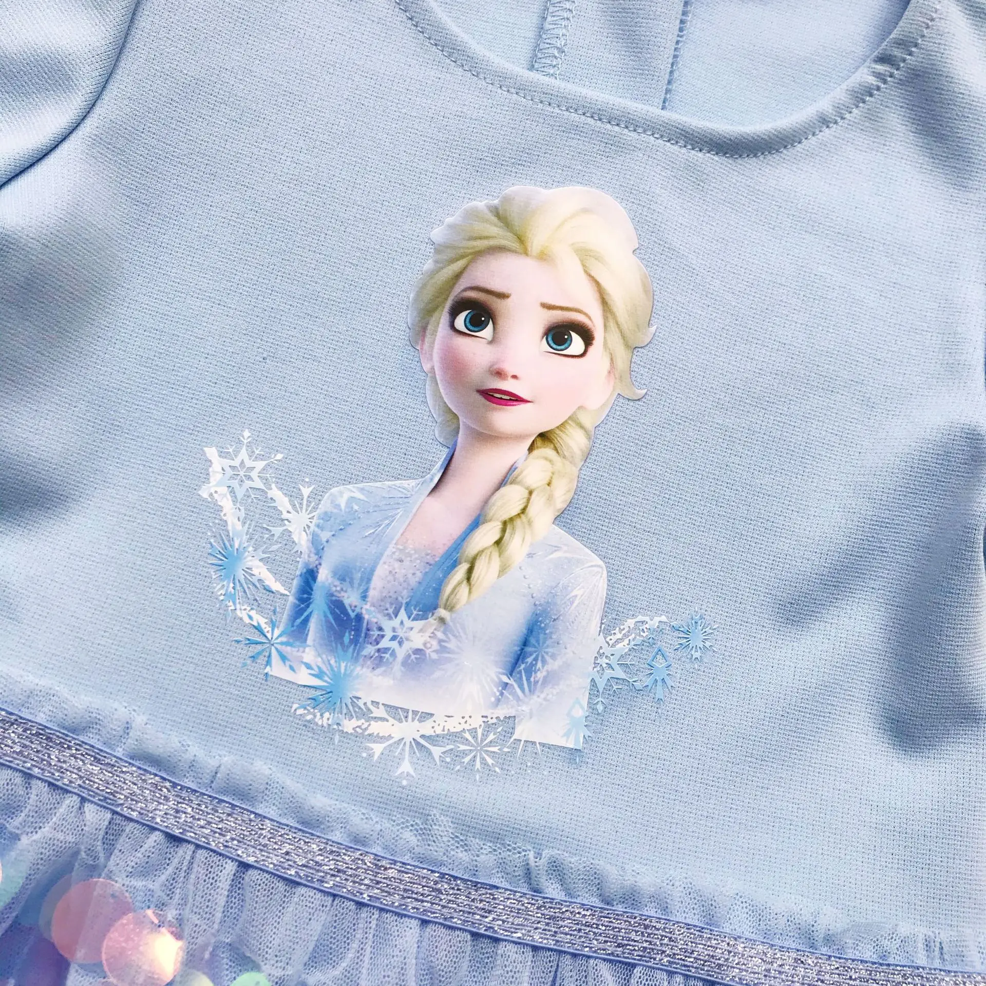 Girls Frozen Anna Elsa Kids Princess Summer Sequins Dresses Toddler Cosplay Dress Girl Teen Birthday Gown Party Clothes Vestidos | Детская