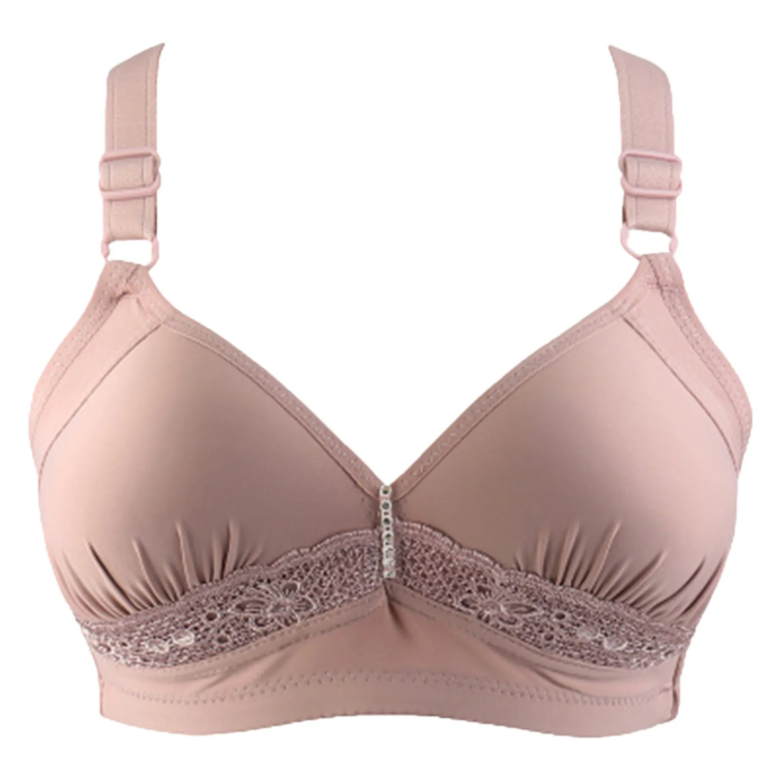 

2021 Fashion New Ladies Comfortable Breathable Bra Without Steel Ring High Quality Underwear Fashion Printing Bra Intimates