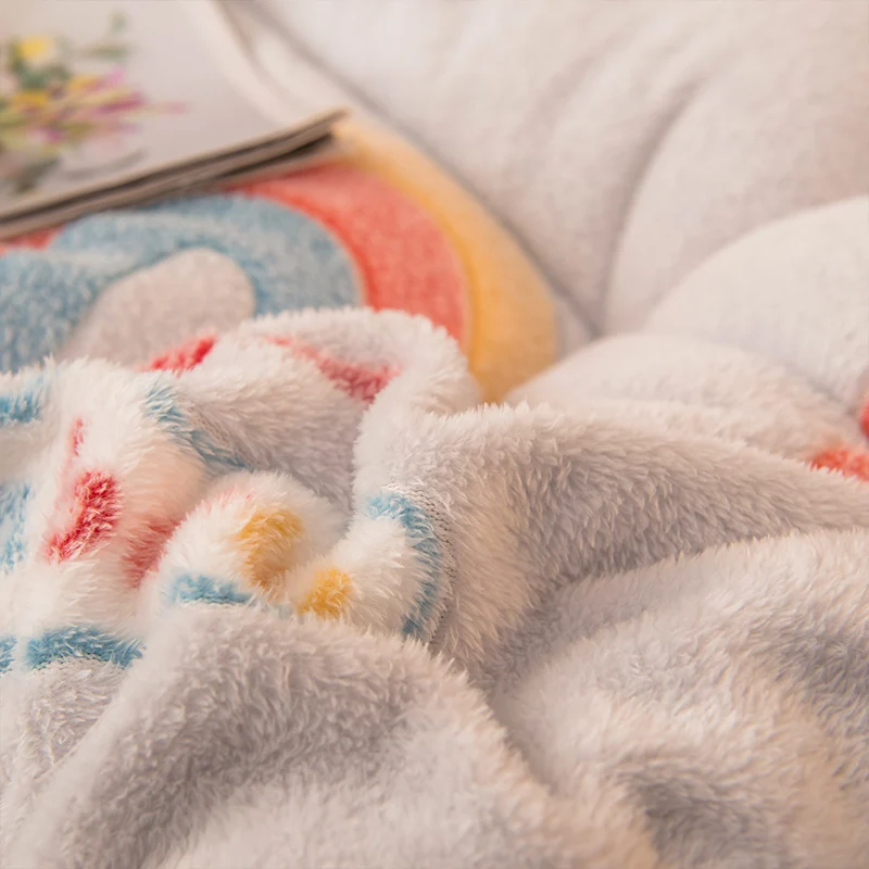 Однотонная кашемировая и бархатная ткань из ягненка теплое зимнее шерстяное