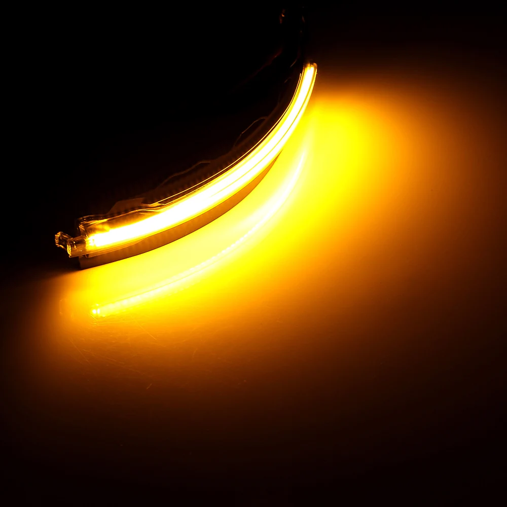 2 шт. динамический поворотов Светодиодный крыло Зеркало заднего вида Индикатор