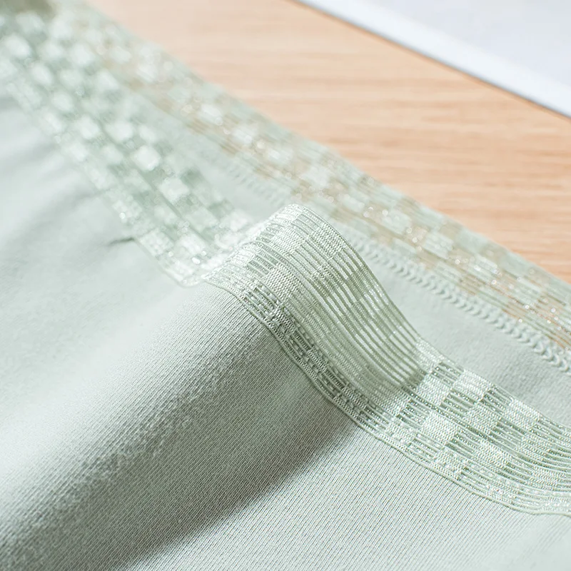 7Pcs/lot Women Panties High Waist Pure Cotton Underwear Cute Printed Seamless Briefs Ladies Slimming Panty Plus SizeXXL