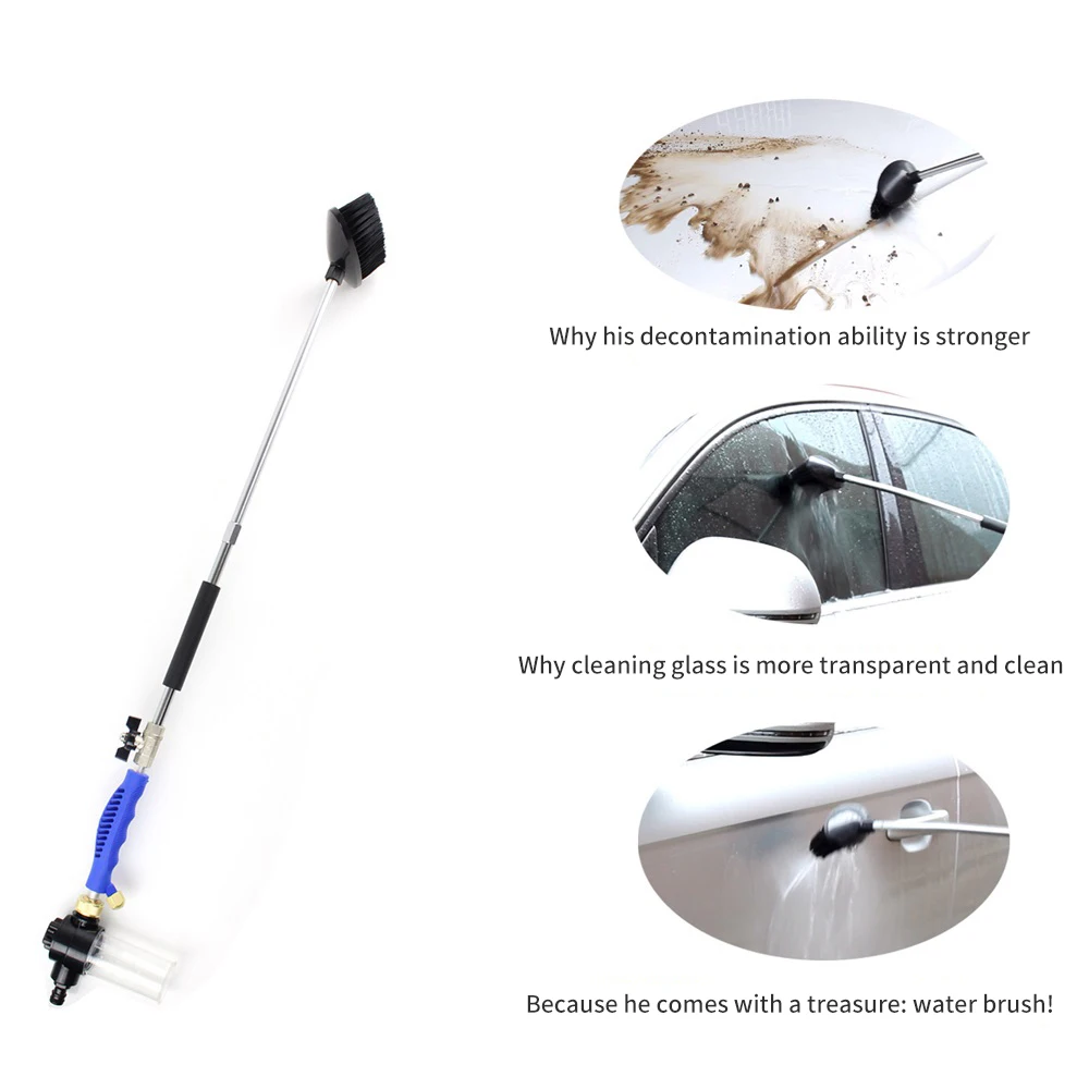 Инструмент для мойки автомобиля водяной пистолет высокого давления с щеткой и