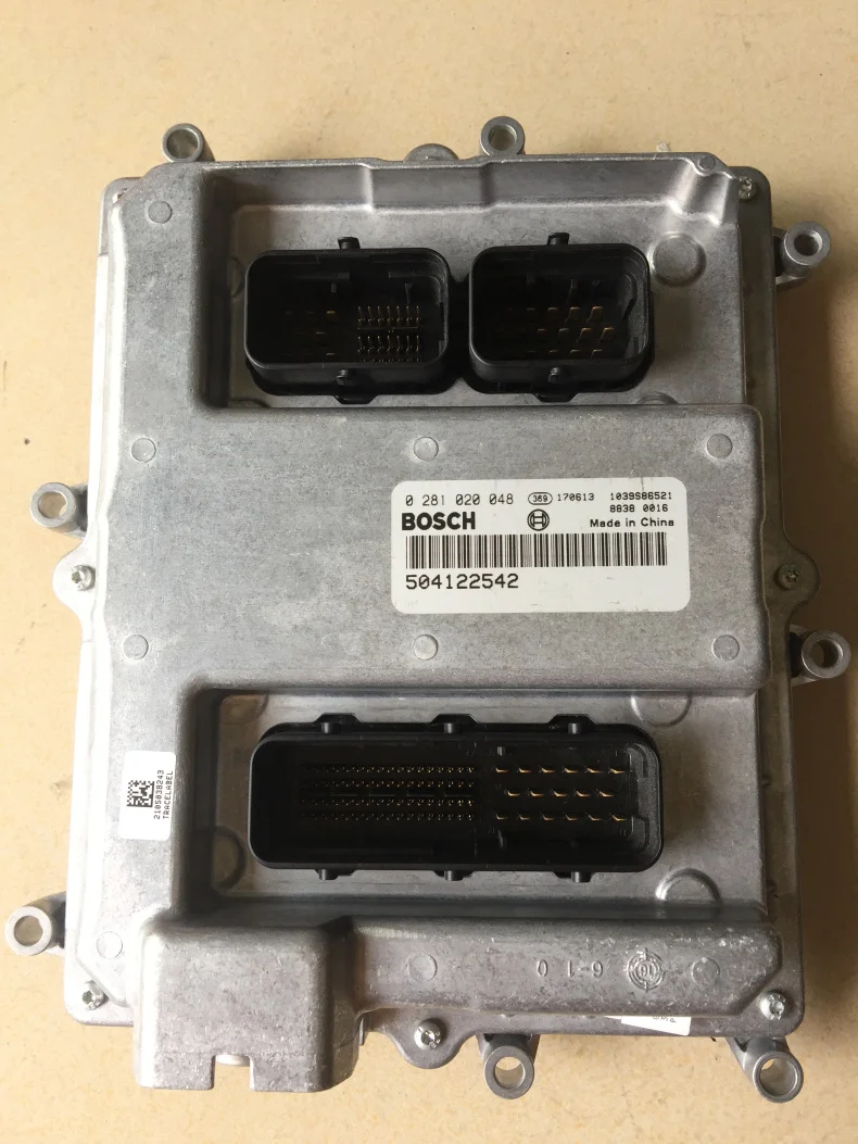 SHACMAN 0281020048 дизельный двигатель ECU компьютерная плата 504122542 для SAIC Hongyan Jieshi Sophie Iveco EDC7