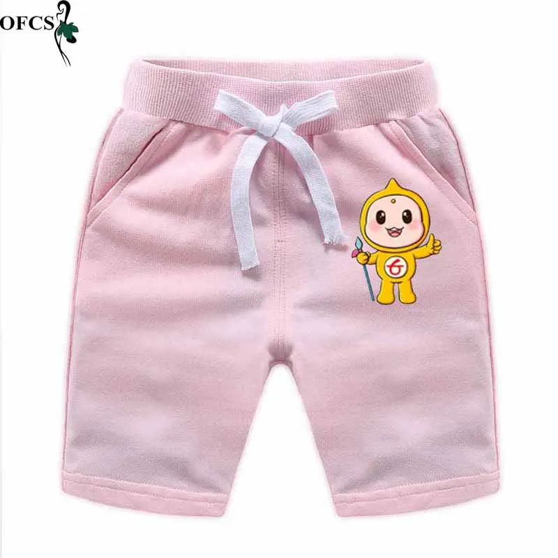 Pantalones cortos de verano para ni&ntilde;os de 2 a 12 a&ntilde;os, Shorts informales de algod&oacute;n para ni&ntilde;as peque&ntilde;as, bragas para ni&ntilde;os, pantalones deportivos cortos de playa para beb&eacute;s-1