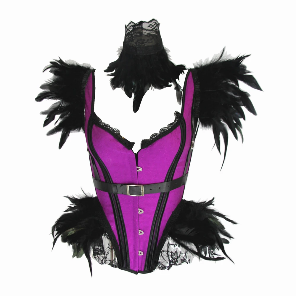 

3 шт., женские Корсеты с воротником и шалью