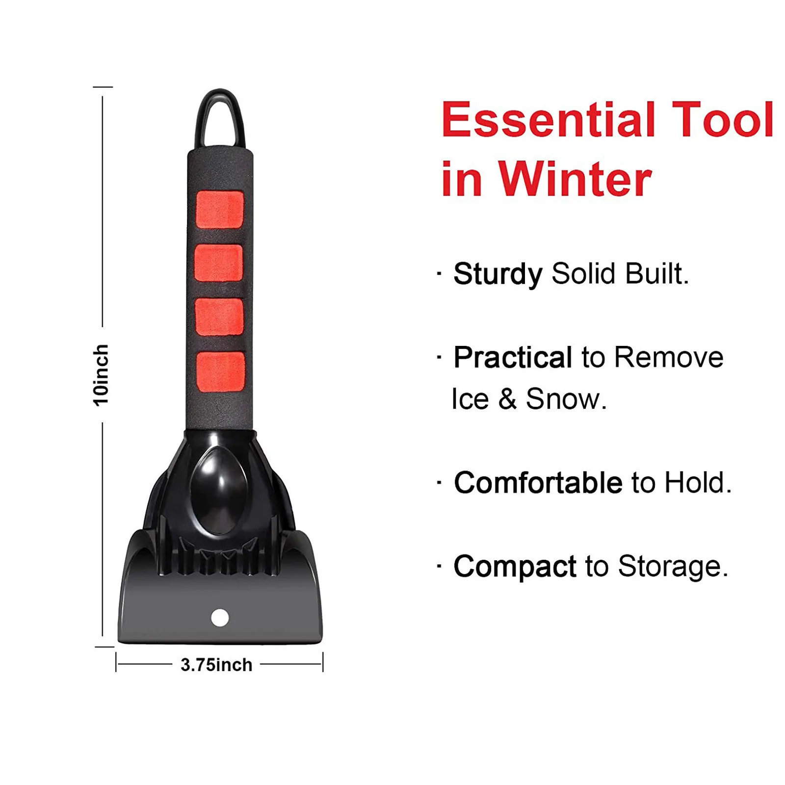 

Durable Car Snow Shovel Car Windshield Snow Removal Scraper Ice Shovel Window Cleaning Tool For All Breaker Snow Shovel New