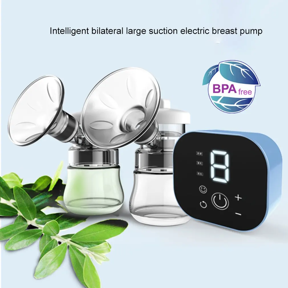

Double Electric Breast Pump Milk Powerful Baby Nipple Suction PP Breastfeeding Partner Collector Automatic