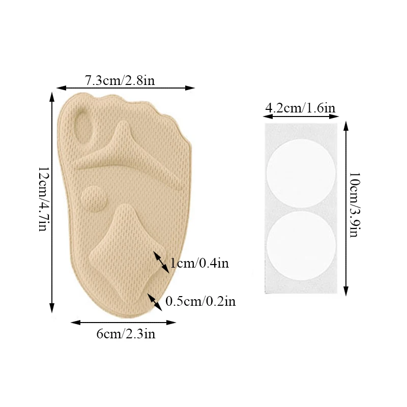 Women Insoles for Shoes High Heel Pad Adjust Size Adhesive Heels Pads Liner Grips Protector Sticker Pain Relief Foot Care Insert