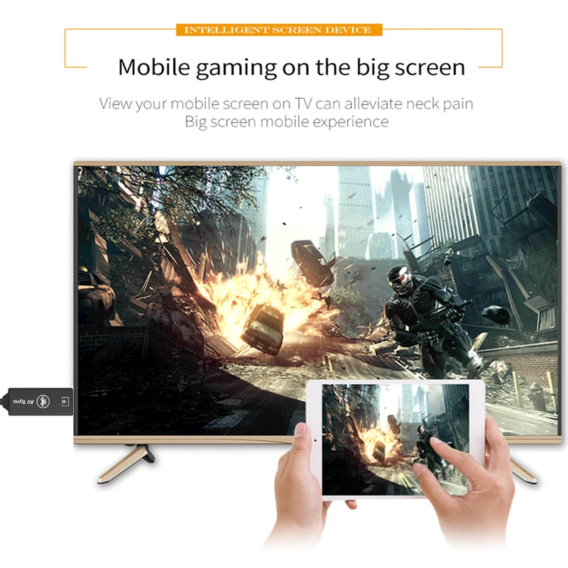 Bluetooth аудио HDTV HDMI видео кабель для iPhone X 11 pro Huawei P20 P30 Samsung S10 S20 Note20 iOS Android телефон к