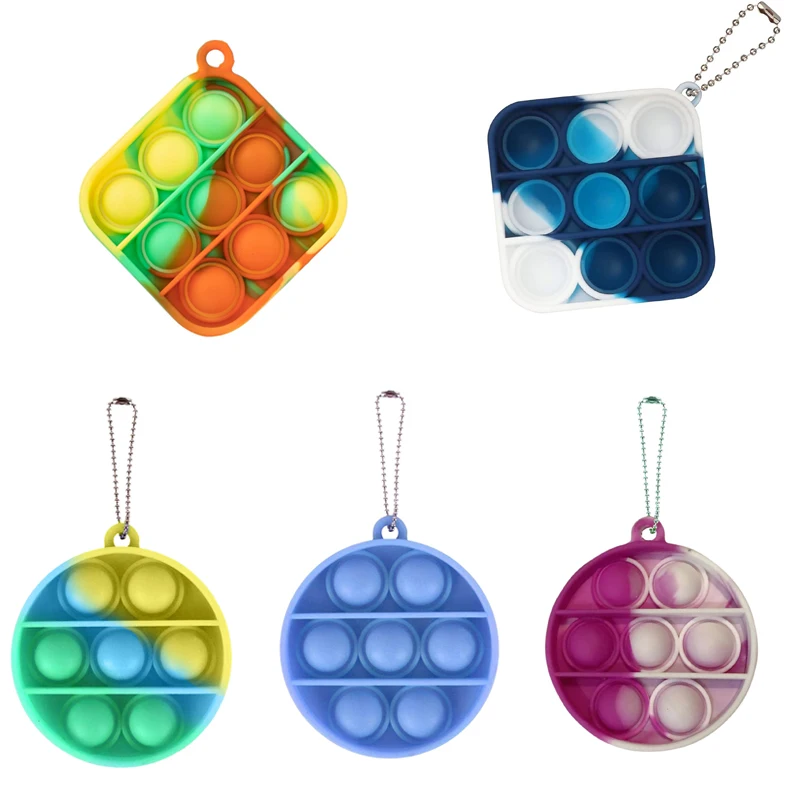 

toys for children Mini Press Pressure Pressure Key Ring Toys Induction Toys Children Toys Adults Funny Gifts Brinquedos