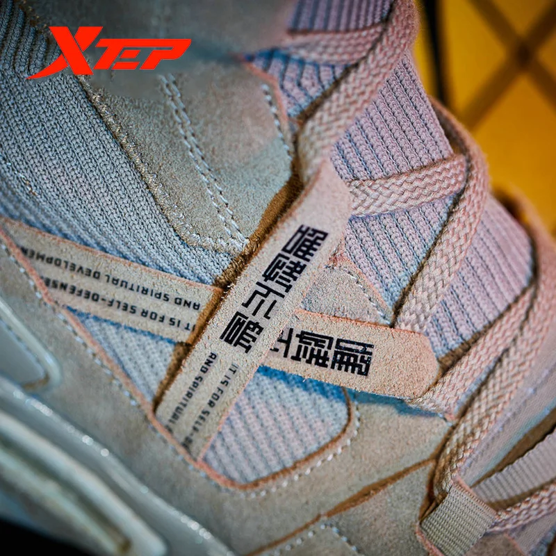 Xtep [Ali Boxing] Мужские Модные Повседневные кроссовки на шнуровке серии Ali дышащие