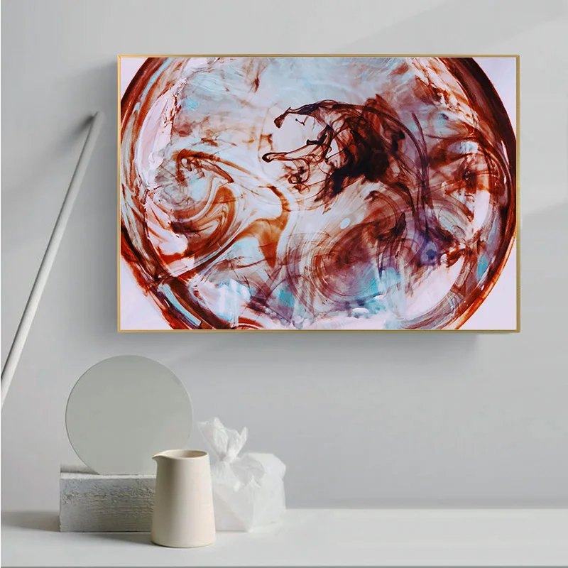 

Modern abstract poster wall painting art printing mural living room dining room bedroom decoration (frameless)