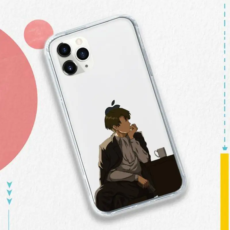 

Anime Attack on Titan Phone Case Transparent soft For iphone 5 5s 5c se 6 6s 7 8 11 12 plus mini x xs xr pro max