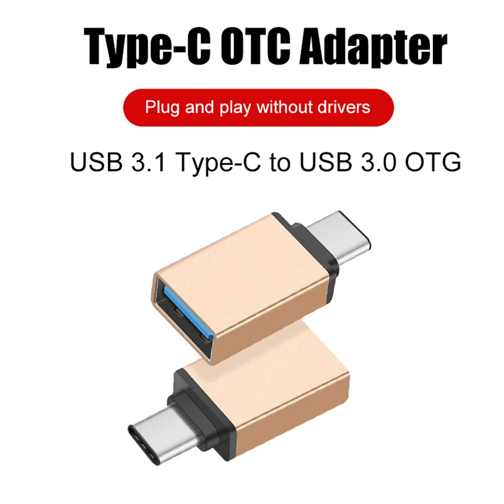 Переходник типа C с разъемом Папа-USB на USB 3 0 мама OTG переходник для телефонов Android
