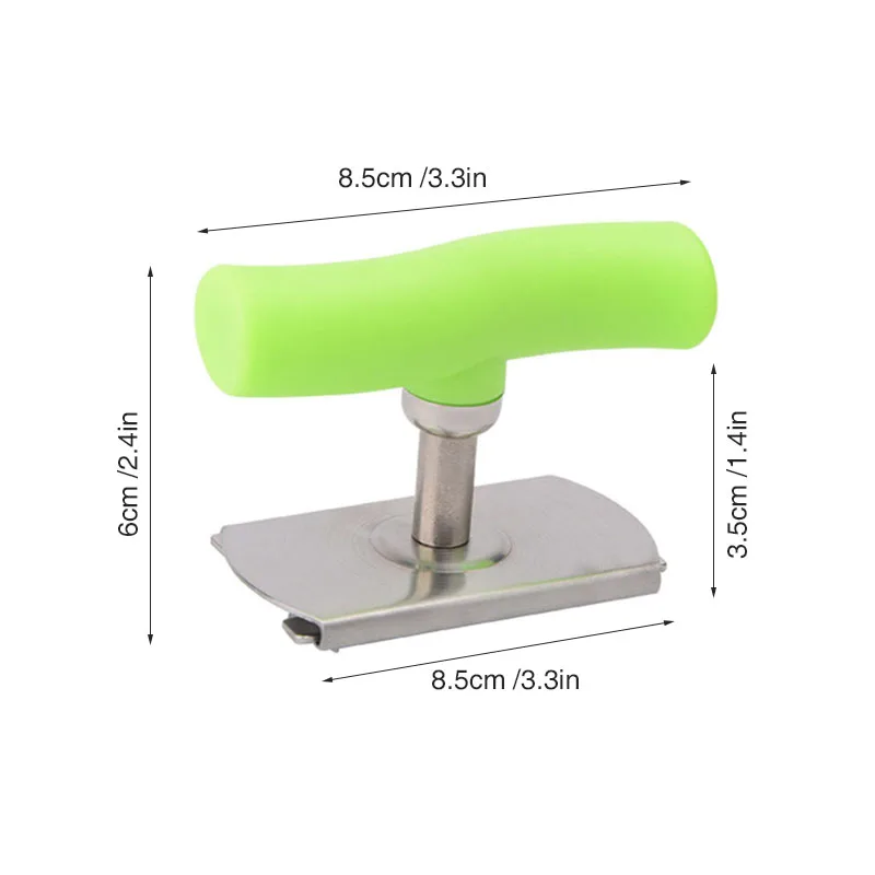 Регулируемая открывалка для банок крышки из нержавеющей стали ручная