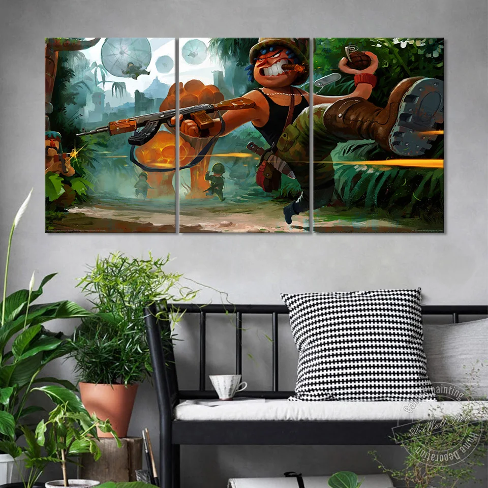 

Постер для онлайн-видеоигр OL Veterans, без рамки, настенные картины на холсте, Картина на холсте для игр, домашний декор, подарок на день рождения