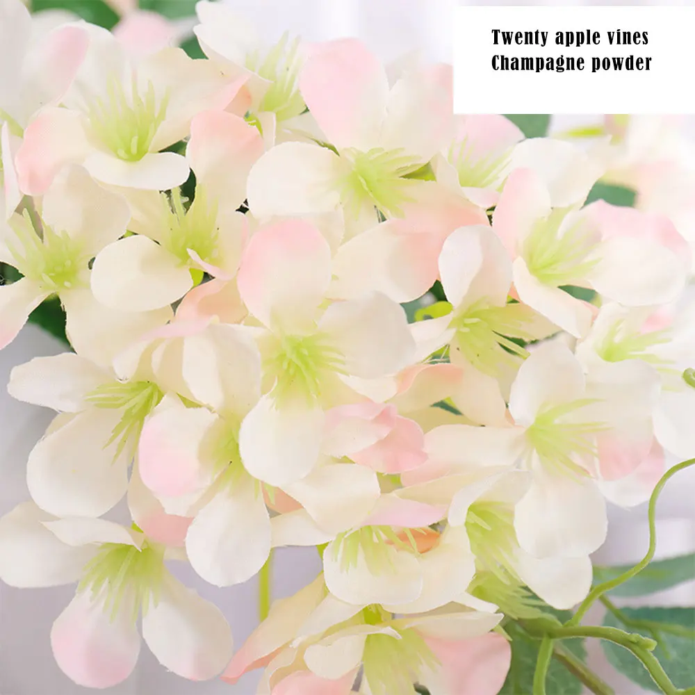 Пластик цветок ротанга симуляция вишни дерево Свадебные стены Крытый потолок